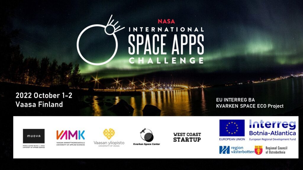 NASA’s International Space Apps Challenge event – October 1-2