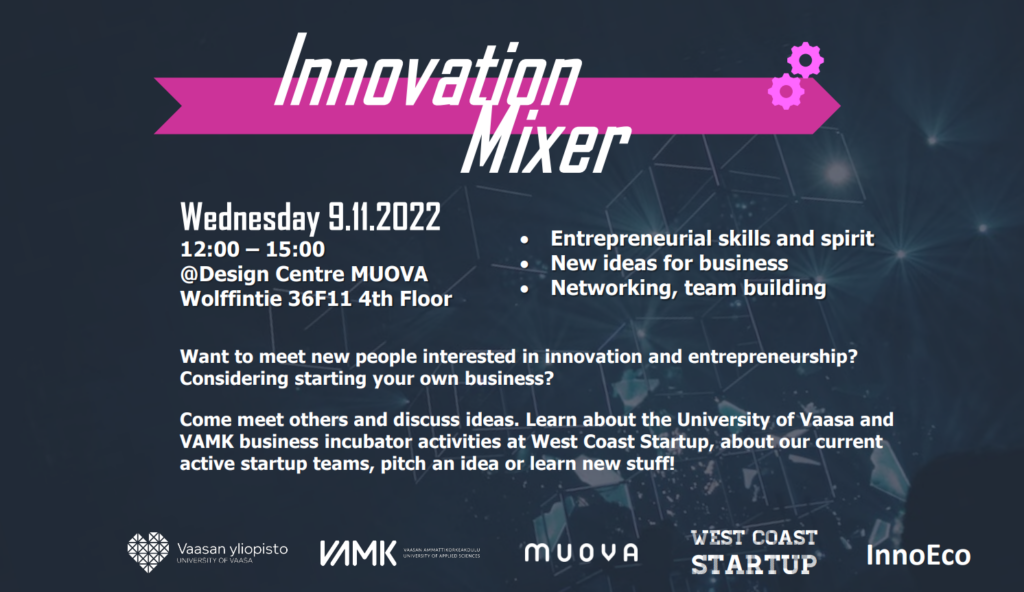 InnovationMixer event for Students 9.11.