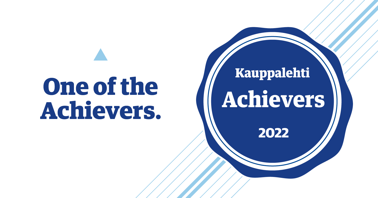 VAMK received Kauppalehti Achievers certificate