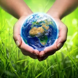Earth,in,hands, ,environment,concept, ,europe,,elements,of