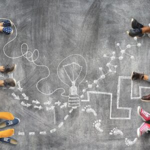 Teamwork of the staff, creative and friendly atmosphere