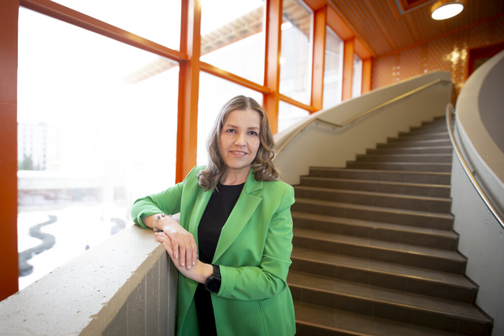 Maria Murtomäki is VAMK’s new Administrative and Finance Director