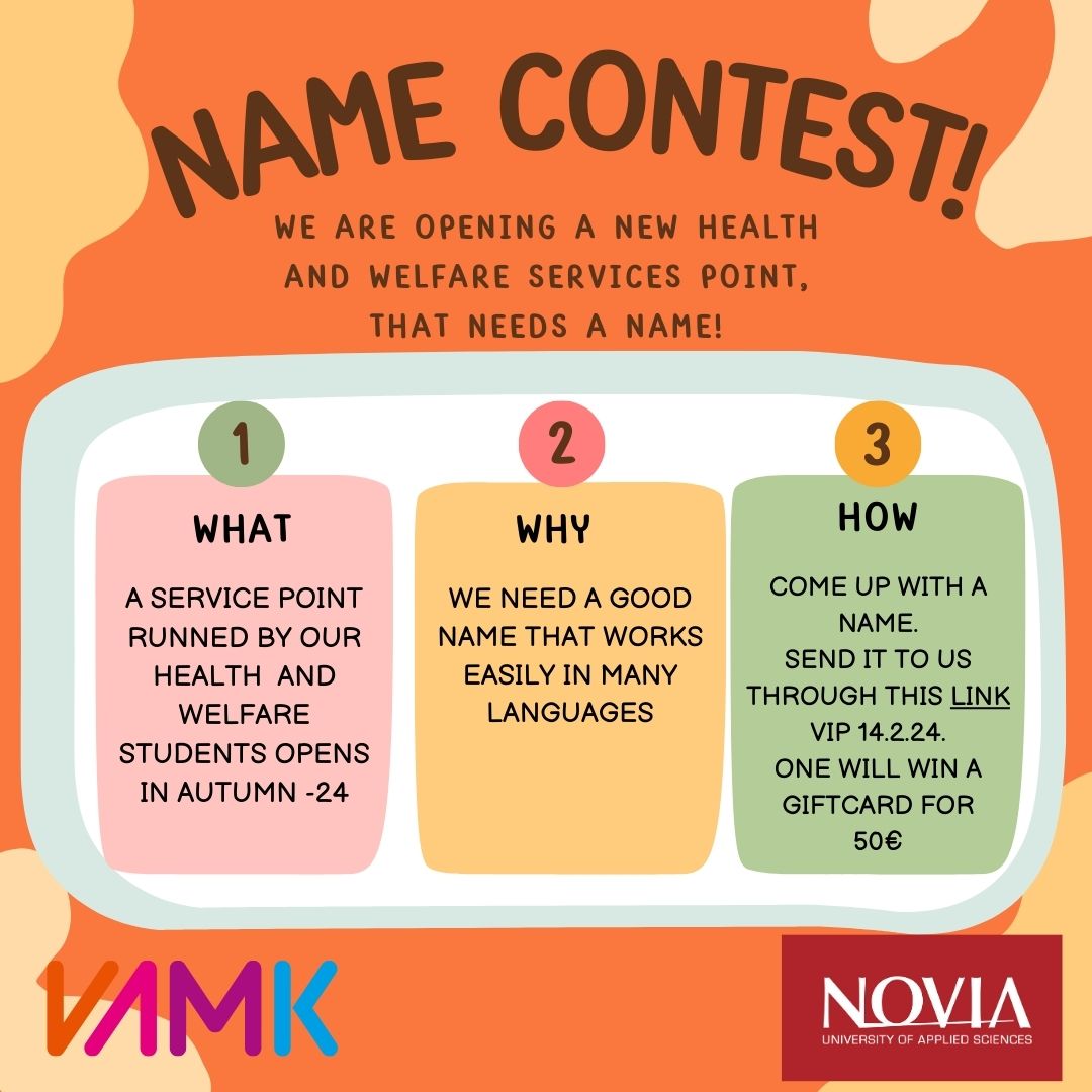 Choose the best name and win a prize!