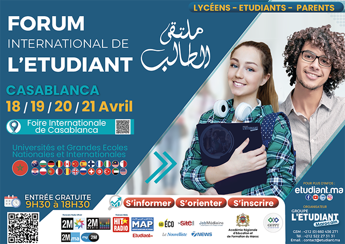 Come and meet VAMK in Morocco from April 18-21, 2024 at Forum International de l’Etudiant de Casablanca