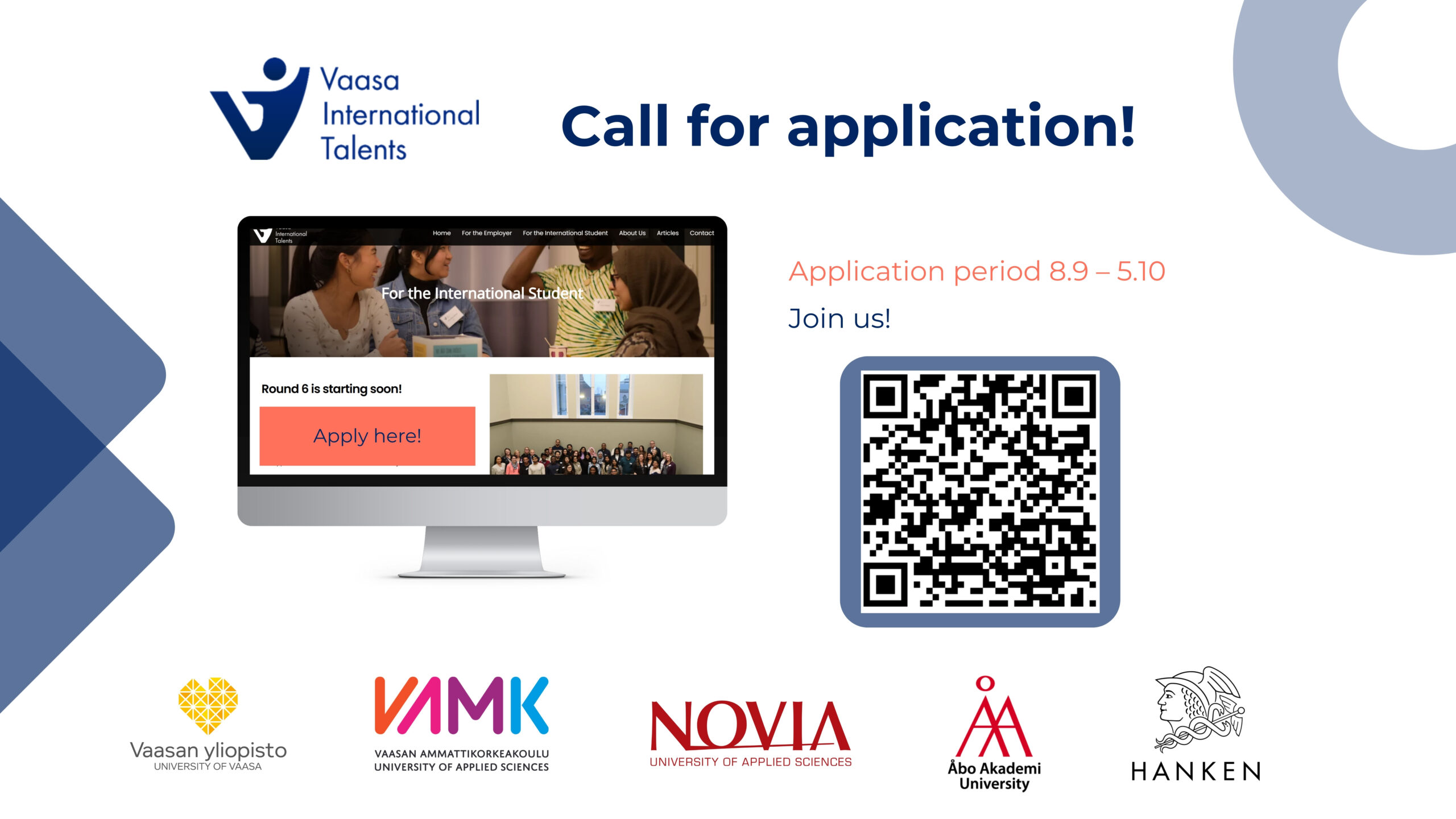 Vaasa International Talents -programme