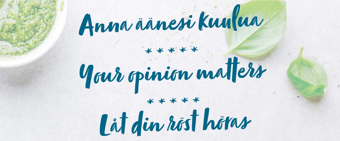 Juveneksen suuri asiakastyytyväisyystutkimus / Juvenes’ big customer satisfaction survey!