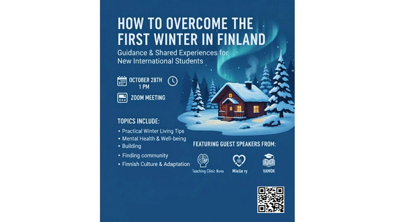 How to overcome the first winter in Finland