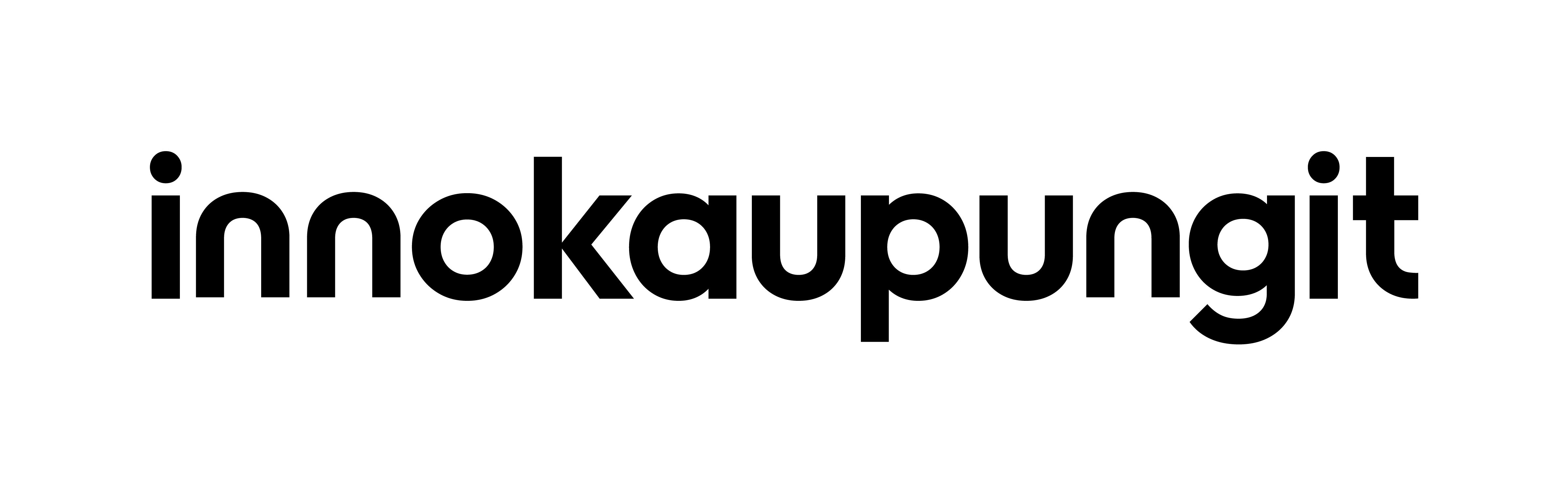 Innokaupungit logo musta