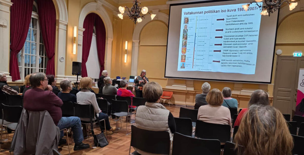 Tulevaisuuden hyvinvointiyhteiskuntaa etsimässä 30v yleisöluennoilla