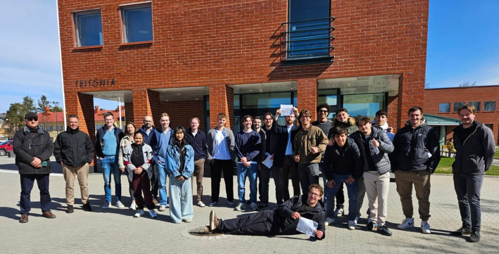 Kansainvälinen Erasmus+ yhteistyöohjelma kokosi opiskelijat bioenergian äärelle