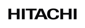 Hitachi global logo black pantone